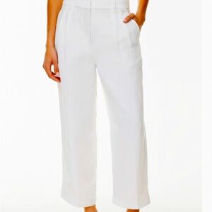 NWT Aritzia Effortless Pant Linen Cropped